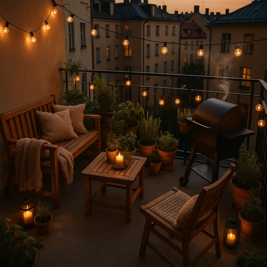 Skab en hyggelig altan med grill og design